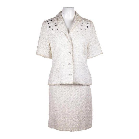 Escada Blazers 44 White
